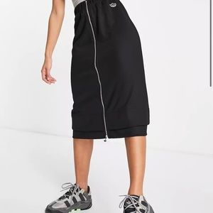 Adidas Black Midi Skirt